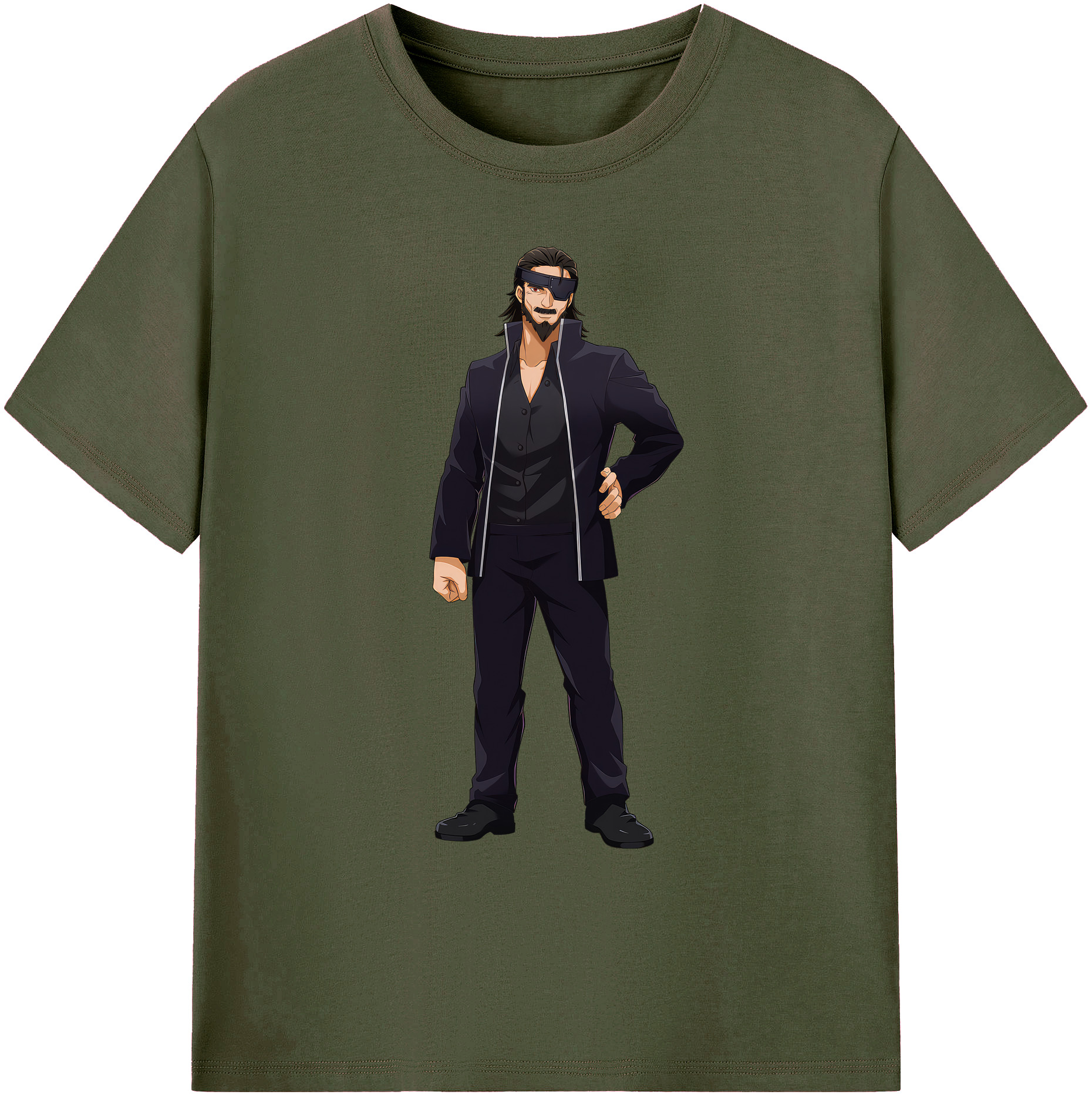 （画像用） 呪術廻戦 Jujutsu Kaisen 綿100％ メンズ半袖Tシャツ｜肌触りやわらか＆通気性